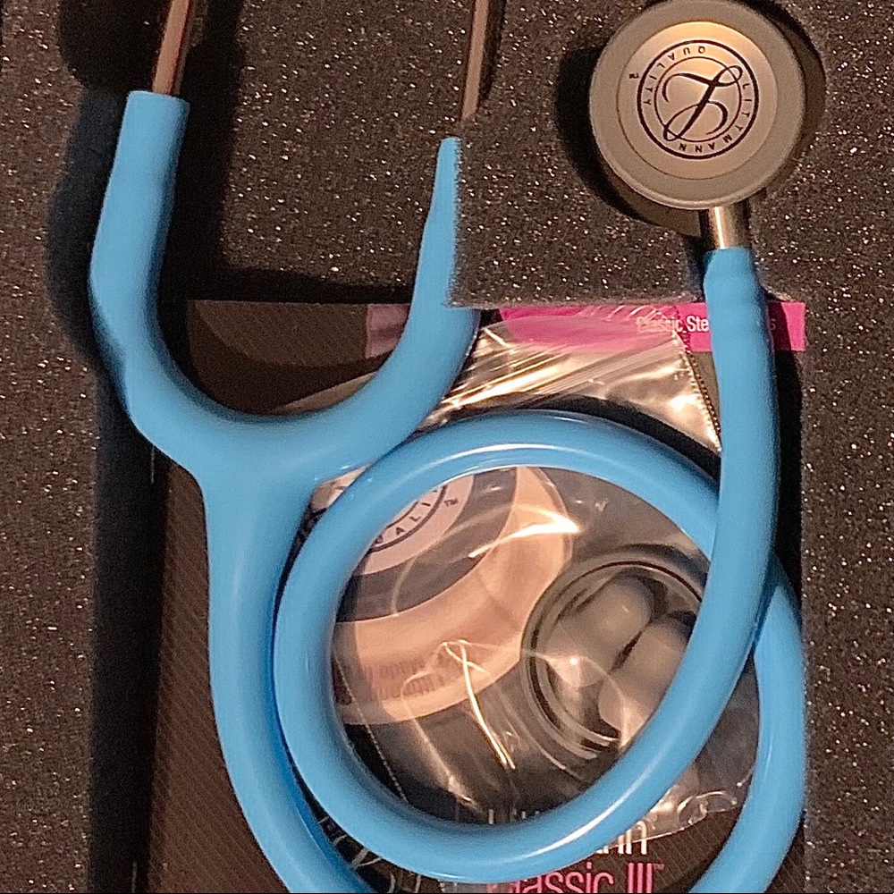 Littmann Classic III Turquoise Tube Stethoscope